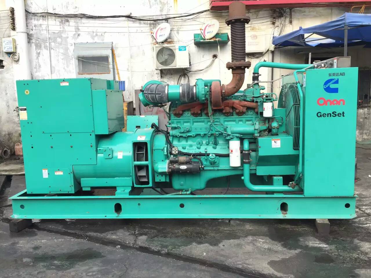 玉田租赁发电机-柴油发电机不正常冒烟的原因